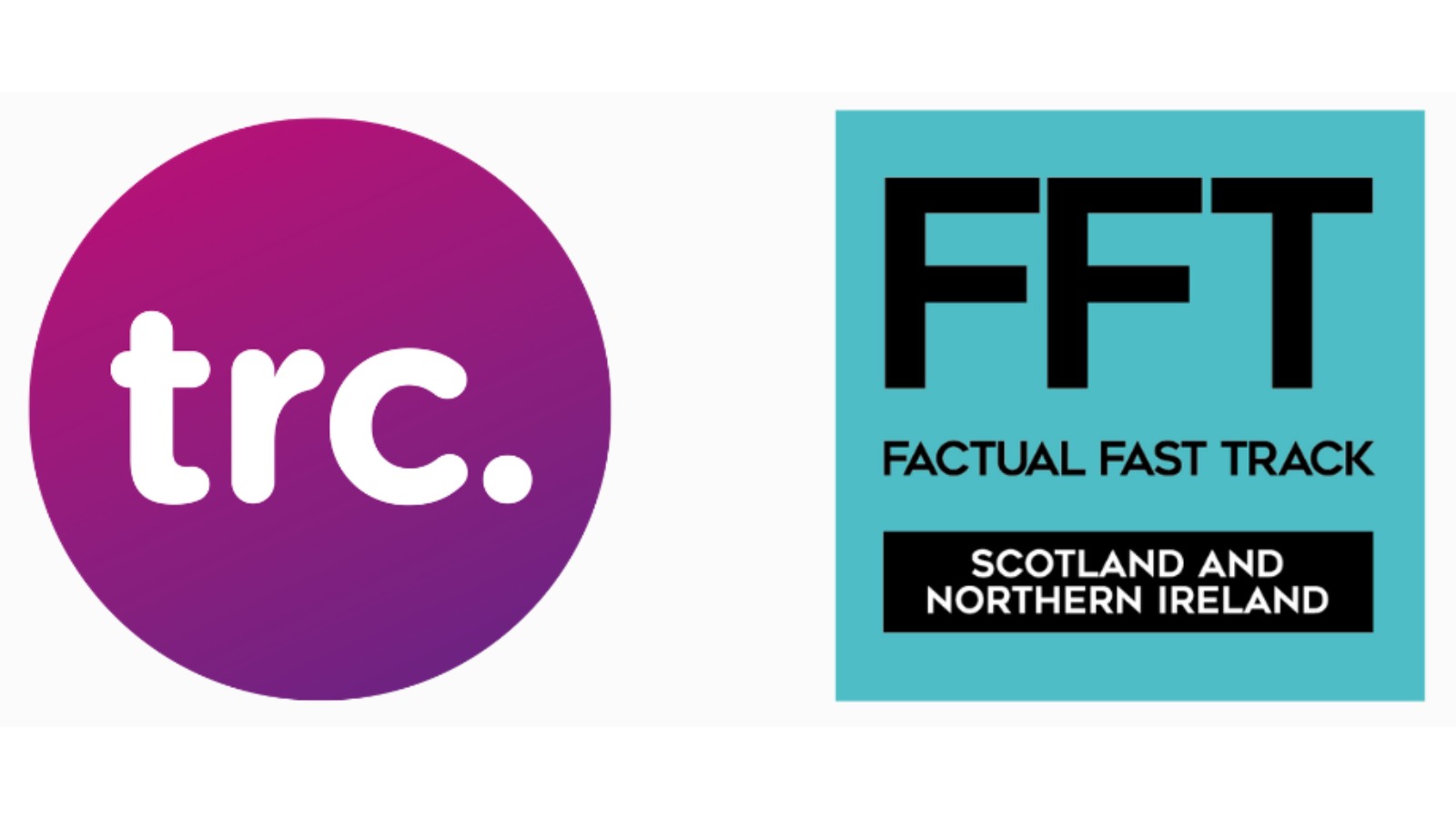TRC logo side by side with Factual Fast Track logo. Text reads Factual Fast Track Scotland and Northern Ireland